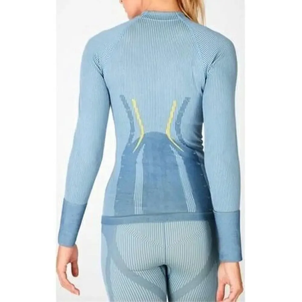 A6 NWT FABLETICS Blue Cassidy Seamless Moisture Wicking Jacket Size XL $89.95 - Picture 3 of 7